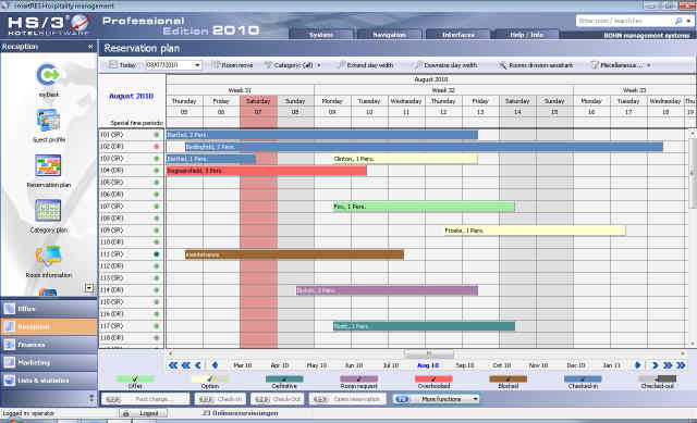 HS/3 reservation plan