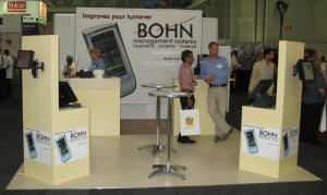 BOHN management systems' stand on Hostex 2010